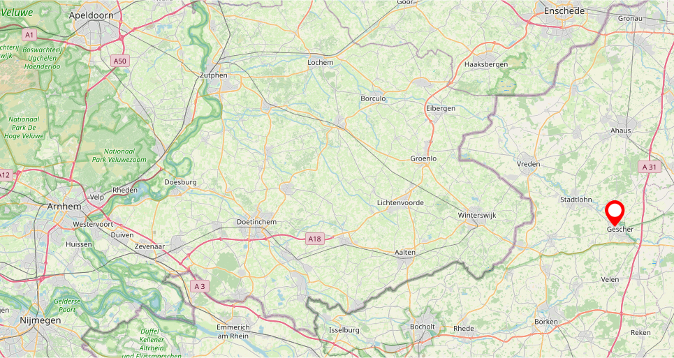 Open StreetMaps-Gescher